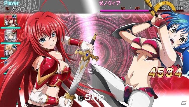 PS Vita「ハイスクールD×D NEW FIGHT」初のニコニコ生放送番組「夜の“生”ドレスブレイク（洋服崩壊）SHOW」が4月6日20時より配信！の画像11