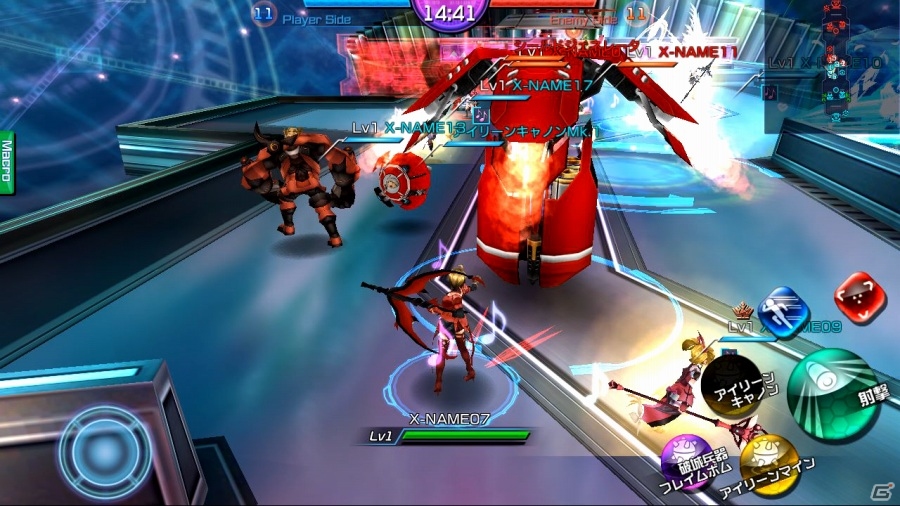 スマートフォンで多人数MOBA！チーム対戦型アクション「X-world」Android向けαテストが開始の画像2