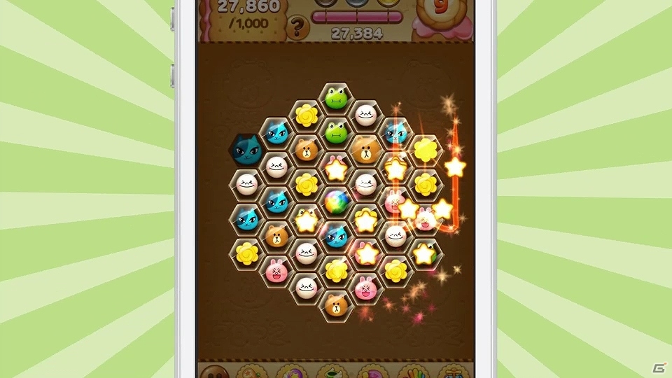 iOS/Android「LINE POP2」初のTVCM「帰ってきたブラウン」篇が放映開始！記念イベント＆「ハート」のプレゼントも実施の画像2
