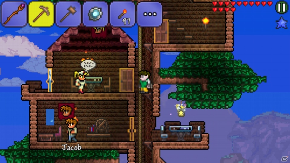 Android版「テラリア」ハードモードが追加されゲームボリュームが大幅にアップ！クラウドセーブ機能が実装され機種変更にも対応の画像3