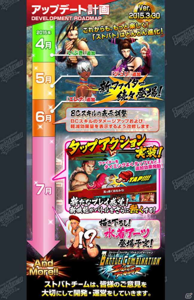 「ストリートファイター バトルコンビネーション」Android版の正式サービスがスタート！毎日ジェムがもらえるキャンペーンを実施の画像7