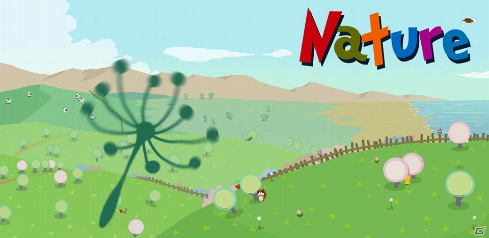 綿毛を飛ばしてゆったりとリラックスできるアプリ「Nature」がAndroid向けに配信の画像1