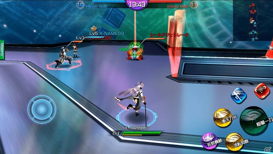 「X-world」Android向けαテストが24時間開放に！賞金稼ぎ「サーシャ・L」＆女サムライ「シラユキ」も紹介の画像11