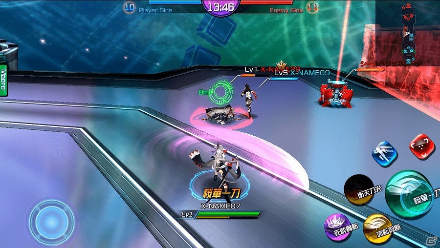 「X-world」Android向けαテストが24時間開放に！賞金稼ぎ「サーシャ・L」＆女サムライ「シラユキ」も紹介の画像8