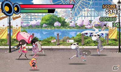 ハンマーを叩いてリズムを打ち鳴らせ！3DS「ラジオハンマー」が4月8日に配信！の画像2