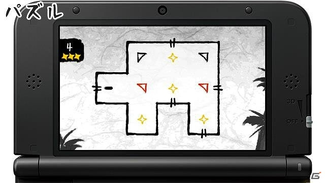 カラクリを動かし全てのマトを通過しよう！3DS「忍びのPAZURU」が台湾・香港にて配信開始の画像3