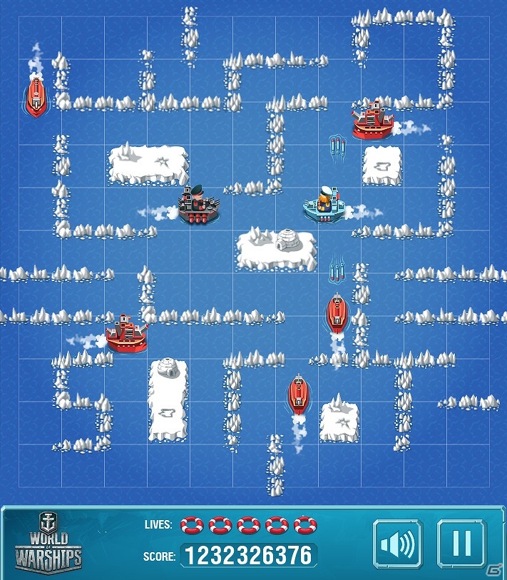 レトロな海戦ゲーム「World of Warships Ocean Drift」が公開！戦場の場を宇宙に移した新規タイトル「World of Spaceships」が発表の画像6