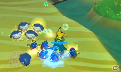 ポケモン719種類が入り乱れる爽快アクション！3DSダウンロードソフト「みんなのポケモンスクランブル」が4月8日より無料配信の画像3