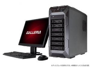 高性能ゲーミングPC「GALLERIA XK-E 3Way」が発売―ゲーム向け最上位グラフィックス「NVIDIA GeForce GTX TITAN X」を3基、3Way SLI接続で搭載の画像1