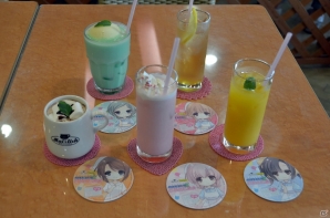 「白衣性愛情依存症」のタイアップカフェ「ぷち天使カフェ ころとこふ」が開催中！作品の雰囲気や多数のイラストが楽しめる店内の様子を紹介の画像11