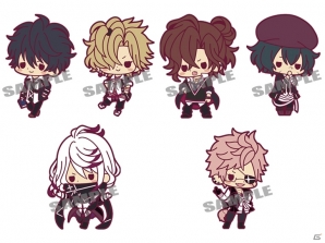 「DIABOLIK LOVERS」ヴァンパイア兄弟たちの可愛いラバーストラップ第2弾が6月に発売決定の画像1