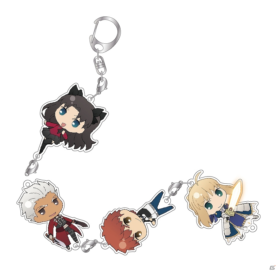 つなげられるアクリルキーホルダー「じょいこれ」に「Fate/stay night［UBW］」のキャラクターが登場！本日より予約が開始の画像4