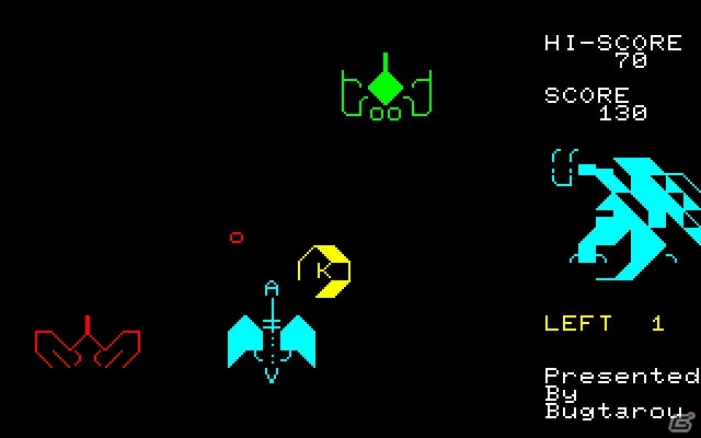 「プロジェクトEGG」にてBugtaroの「DRAGON‘N’SPIRIT（PC-8801版）」が配信開始！の画像2