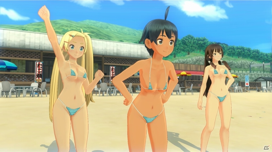 PS4/PS3「夏色ハイスクル★青春白書（略）」店舗特典がセクシーな「極小ビキニ」「描き下ろしタペストリー」などに決定！の画像14