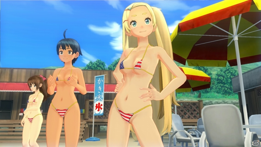 PS4/PS3「夏色ハイスクル★青春白書（略）」店舗特典がセクシーな「極小ビキニ」「描き下ろしタペストリー」などに決定！の画像2