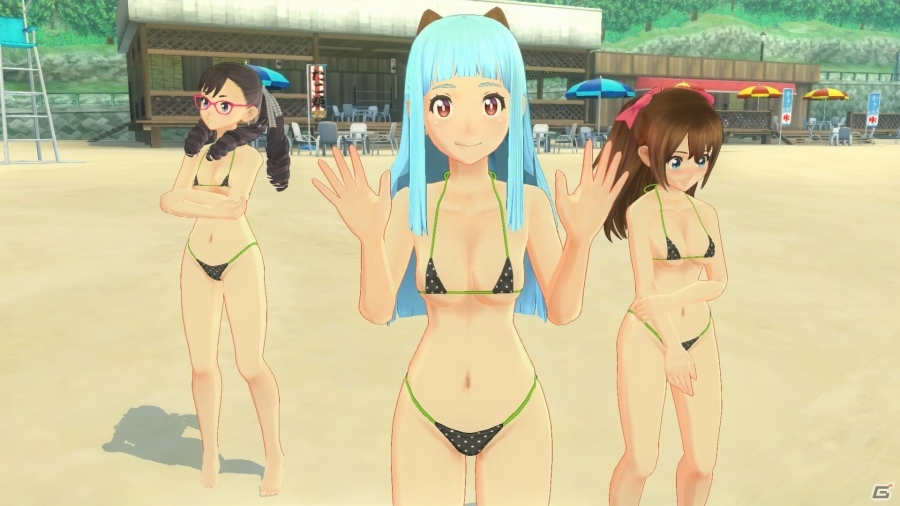 PS4/PS3「夏色ハイスクル★青春白書（略）」店舗特典がセクシーな「極小ビキニ」「描き下ろしタペストリー」などに決定！の画像5