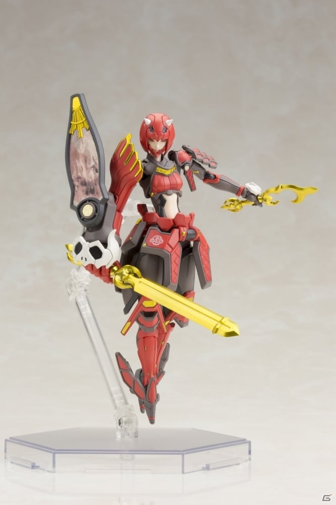 「ファンタシースターオンライン2」新キャスト「朱鬼姫シキ」プラモデルが8月に発売―原型製作＆キャラクターデザインは浅井真紀氏の画像2