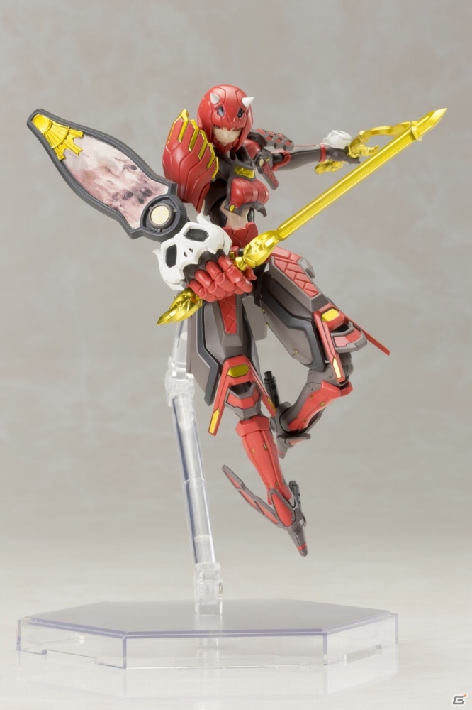 「ファンタシースターオンライン2」新キャスト「朱鬼姫シキ」プラモデルが8月に発売―原型製作＆キャラクターデザインは浅井真紀氏の画像4