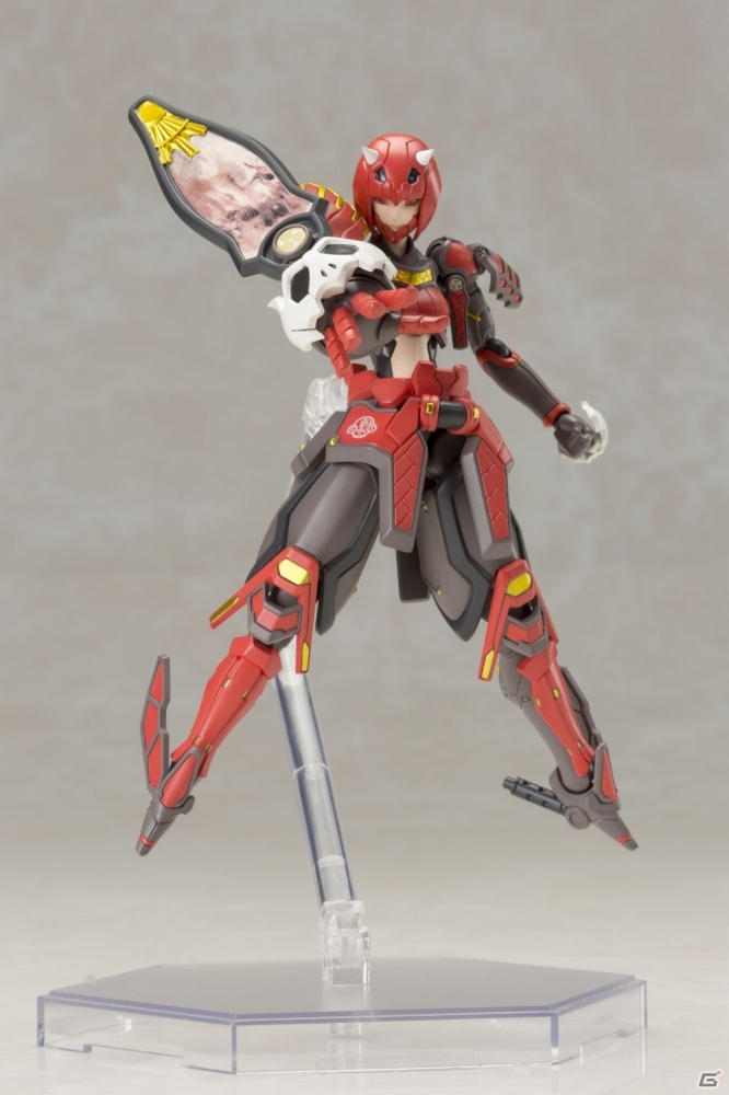 「ファンタシースターオンライン2」新キャスト「朱鬼姫シキ」プラモデルが8月に発売―原型製作＆キャラクターデザインは浅井真紀氏の画像6