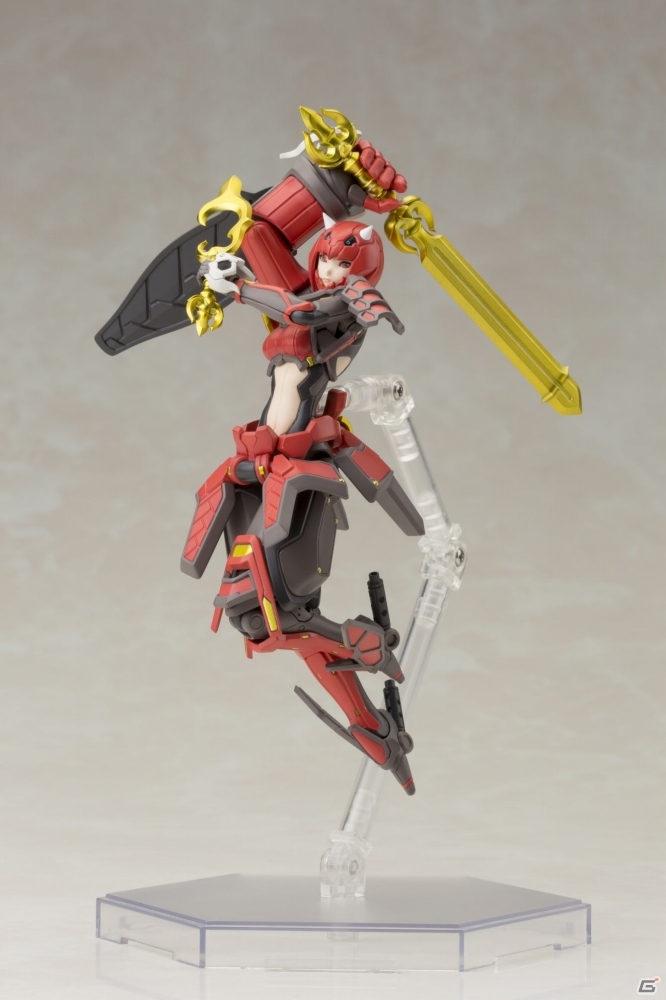 「ファンタシースターオンライン2」新キャスト「朱鬼姫シキ」プラモデルが8月に発売―原型製作＆キャラクターデザインは浅井真紀氏の画像7