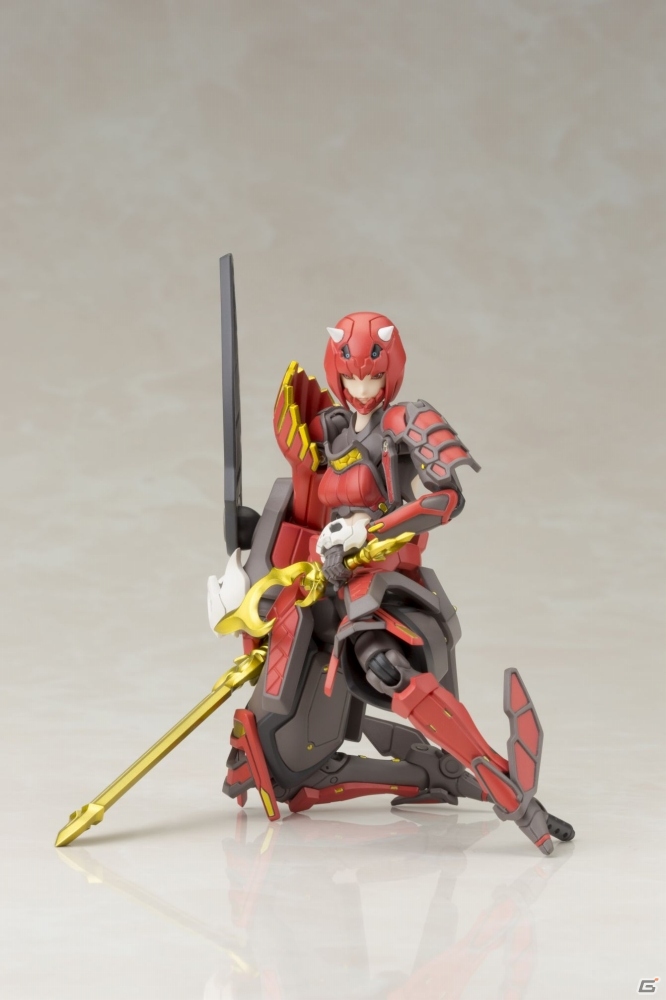 「ファンタシースターオンライン2」新キャスト「朱鬼姫シキ」プラモデルが8月に発売―原型製作＆キャラクターデザインは浅井真紀氏の画像9