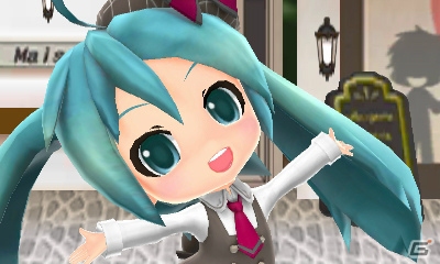 3DS「初音ミク Project mirai でらっくす」で新たに収録される「はじめまして地球人さん」のオープニングムービーを紹介！新ミニゲーム「ミックリバーシ」の情報もの画像11