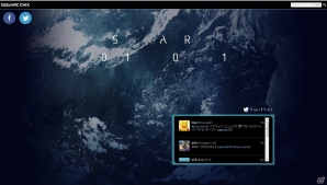 スクウェア・エニックス、惑星と文字のスペースが気になる謎のカウントダウンサイトをオープン―次回更新は4月13日予定の画像1