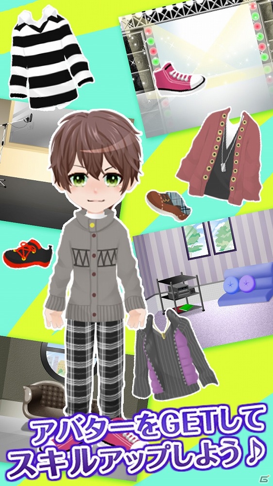 iOS/Android向けBLゲーム「スタカレ」が発表―社長命令で先輩アイドルとユニットデビュー！？事前登録も開始！の画像3