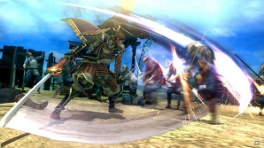 PS4/PS3「戦国BASARA4 皇」“金”は時が止まる！？ルーレットで能力が変化する“足利義輝”のバトルスタイルを紹介の画像11