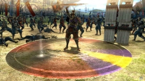 PS4/PS3「戦国BASARA4 皇」“金”は時が止まる！？ルーレットで能力が変化する“足利義輝”のバトルスタイルを紹介の画像2