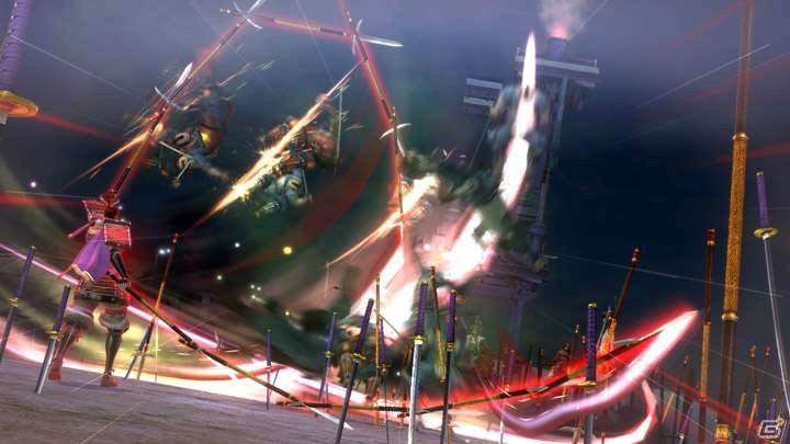 PS4/PS3「戦国BASARA4 皇」“金”は時が止まる！？ルーレットで能力が変化する“足利義輝”のバトルスタイルを紹介の画像15