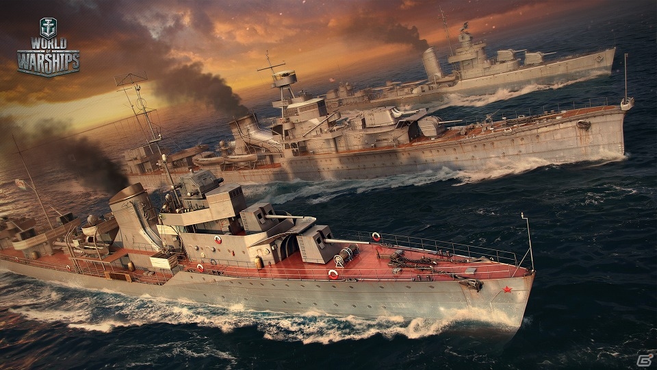 PC「World of Warships」プレオーダーパッケージの販売が開始―日本巡洋艦「夕張」、アメリカ駆逐艦「シムス」、ソ連駆逐艦「グレミャーシチイ」が入手可能に！の画像1