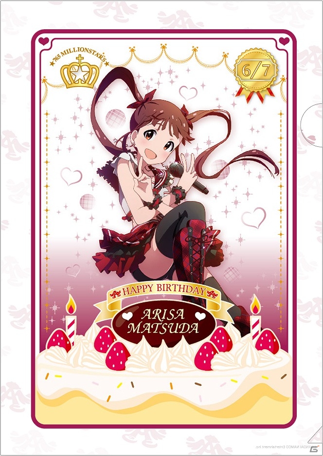 iOS/Android「アイドルマスター ミリオンライブ！」5月、6月が誕生日のアイドルたちがクリアファイルになって登場！の画像7