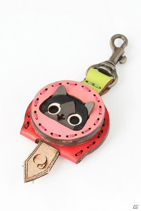 AIROU×OJAGADESIGNコラボ革小物が発売！「アイルー」＆「メラルー」のパスケースやキーホルダーが登場の画像8
