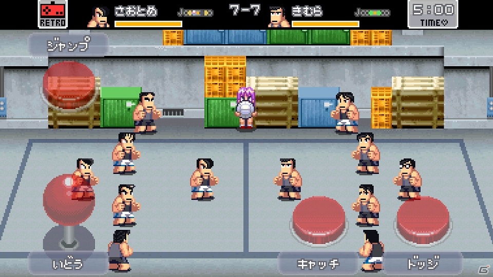 iOS版「くにおくんの熱血ドッジボール ALLSTARS!!」懐かしのステージが出現するイベント「DTねっけつものがたり」が開催！の画像10