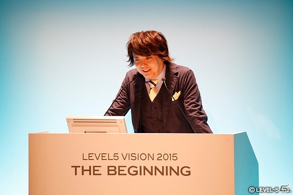 新作発表会「LEVEL5 VISION 2015 ‒THE BEGINNING-」当日の模様を網羅した公式レポートページが期間限定で公開！の画像2
