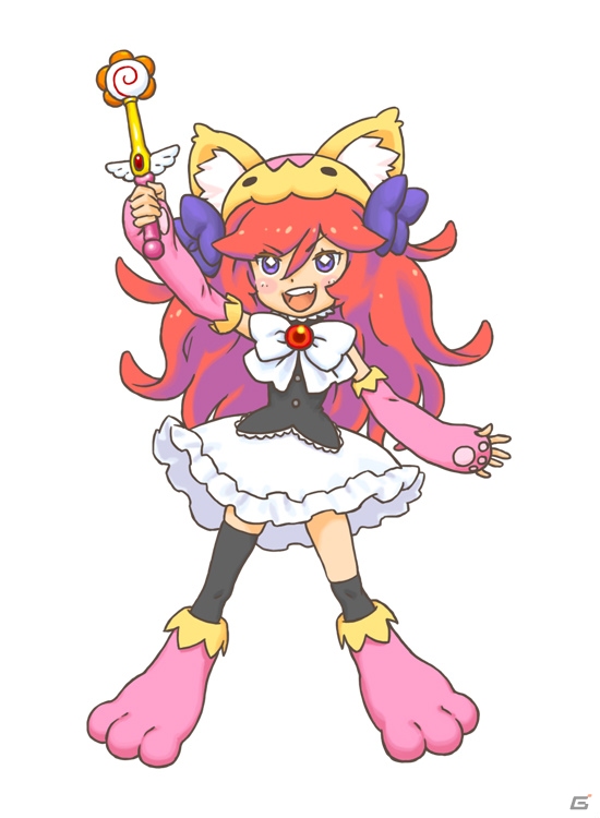 3DS「見習い魔女とモコモコフレンズ」ゲーム内の3Dモデルデータ・2Dイラストデータの無料配布が開始の画像14
