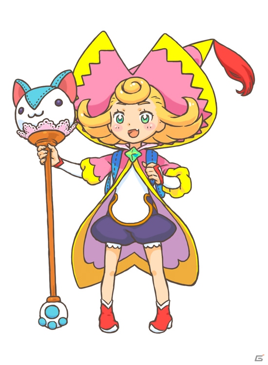 3DS「見習い魔女とモコモコフレンズ」ゲーム内の3Dモデルデータ・2Dイラストデータの無料配布が開始の画像2