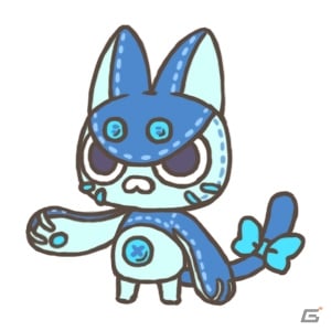 3DS「見習い魔女とモコモコフレンズ」ゲーム内の3Dモデルデータ・2Dイラストデータの無料配布が開始の画像22