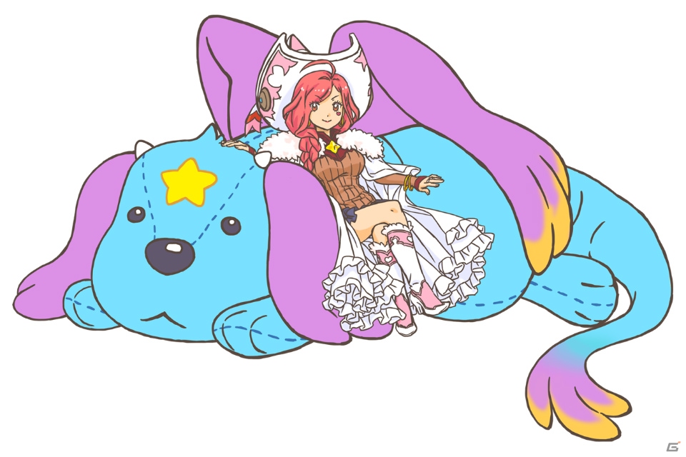 3DS「見習い魔女とモコモコフレンズ」ゲーム内の3Dモデルデータ・2Dイラストデータの無料配布が開始の画像29