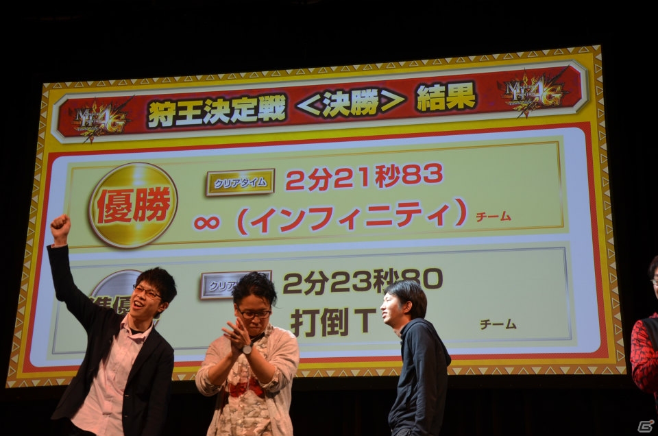 次長課長の井上聡さんや後藤真希さんがゲストで登場！僅差で勝敗が決まった「モンスターハンターフェスタ’15決勝大会」の模様をレポートの画像40