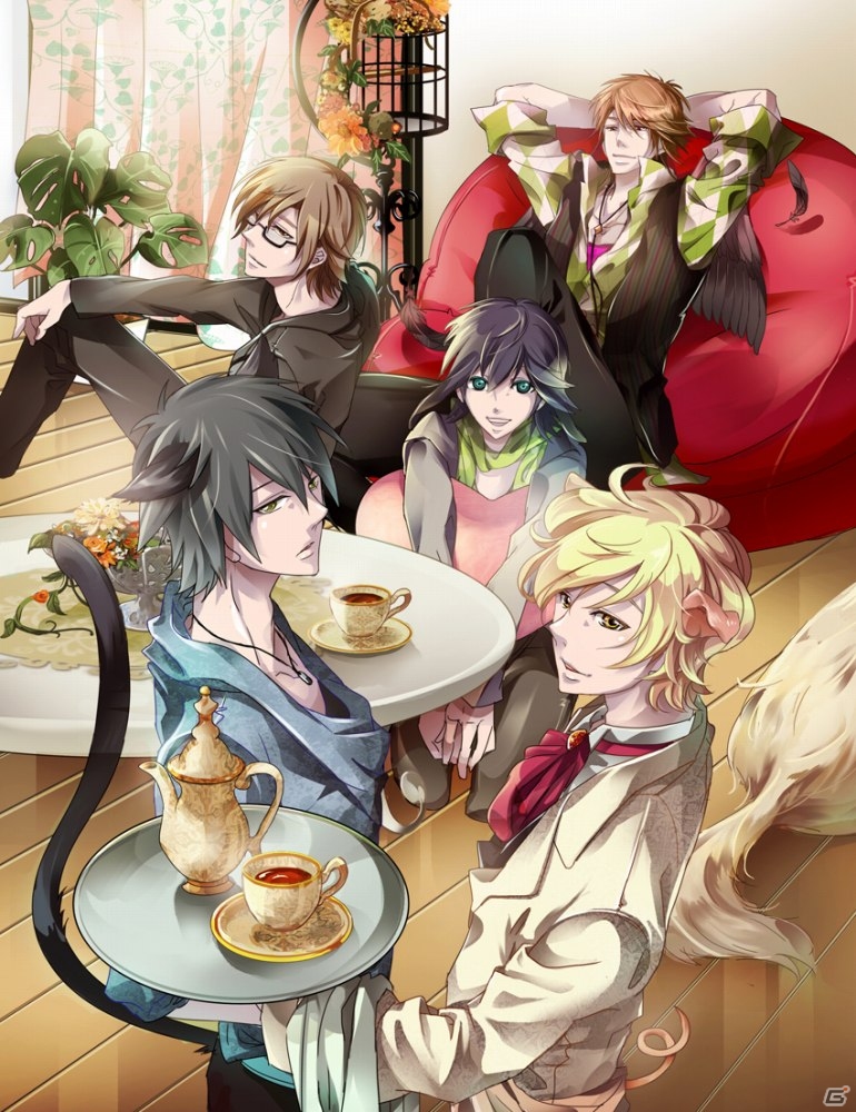 アブない獣男子との共同生活―ペット擬人化恋ゲーム「ヒミツの獣男子発情中」がiOS/Android向けに配信開始の画像1