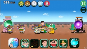 ハチャメチャ合戦アクション「クレヨンしんちゃん 夢みる！カスカベ大合戦」Android版が配信―しんちゃんと打倒「悪い夢々団」！の画像2