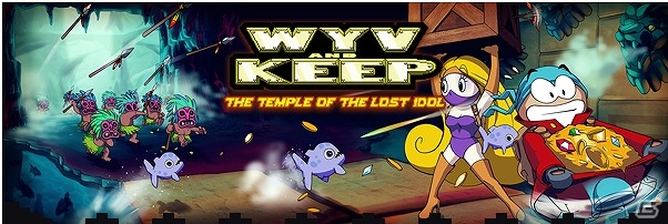 使用キャラクターを切り替えながら仕掛けを解いていくパズルアクションゲーム「WYV AND KEEP: THE TEMPLE OF THE LOST IDOL」がPC向けに配信！の画像1