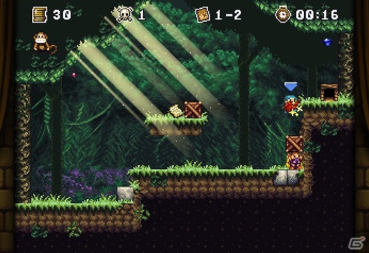 使用キャラクターを切り替えながら仕掛けを解いていくパズルアクションゲーム「WYV AND KEEP: THE TEMPLE OF THE LOST IDOL」がPC向けに配信！の画像5
