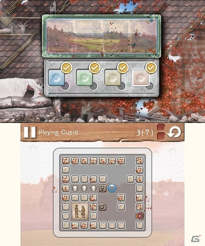 記憶をたどりながらパズルを解いていく3DSダウンロードソフト「Shizuku Memory」が4月22日より配信の画像2