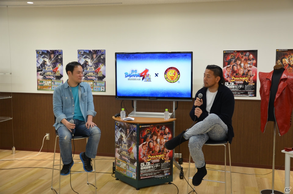PS4/PS3「戦国BASARA4 皇」新日本プロレス所属の選手たちのコスチュームが登場！ディレクターの山本真氏と新日本プロレス所属の中邑真輔選手との対談模様をお届けの画像2