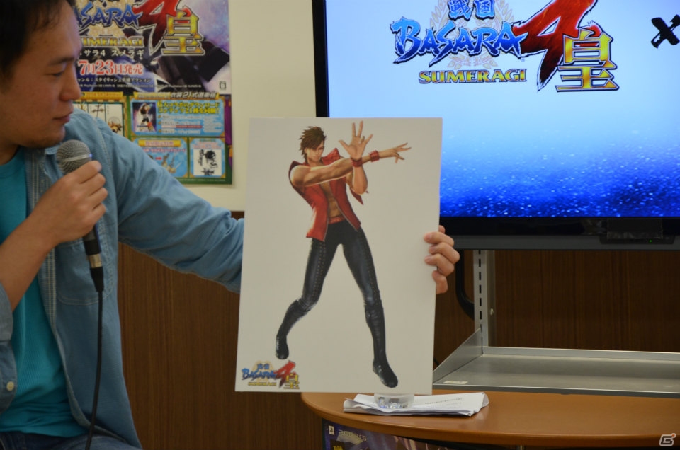 PS4/PS3「戦国BASARA4 皇」新日本プロレス所属の選手たちのコスチュームが登場！ディレクターの山本真氏と新日本プロレス所属の中邑真輔選手との対談模様をお届けの画像6