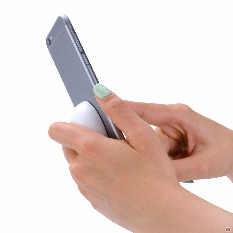 たまご型どころか“本格的たまご”―携帯ゲーム機/スマートフォン対応の新感触グリップ「えっ！？グリップ」が4月23日に発売の画像6