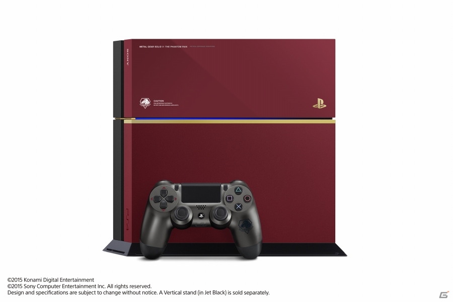 スネークの左腕をモチーフにしたPS4が同梱！「METAL GEAR SOLID V： THE PHANTOM PAIN」リミテッドパックが2015年9月2日に発売の画像2